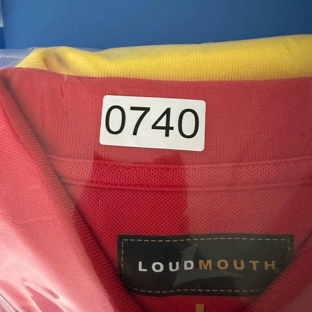 LOT OF 3 Loudmouth Polo Shirts Mens L Short Sleeve Golf Athletic Preppy Casual - Picture 16 of 16